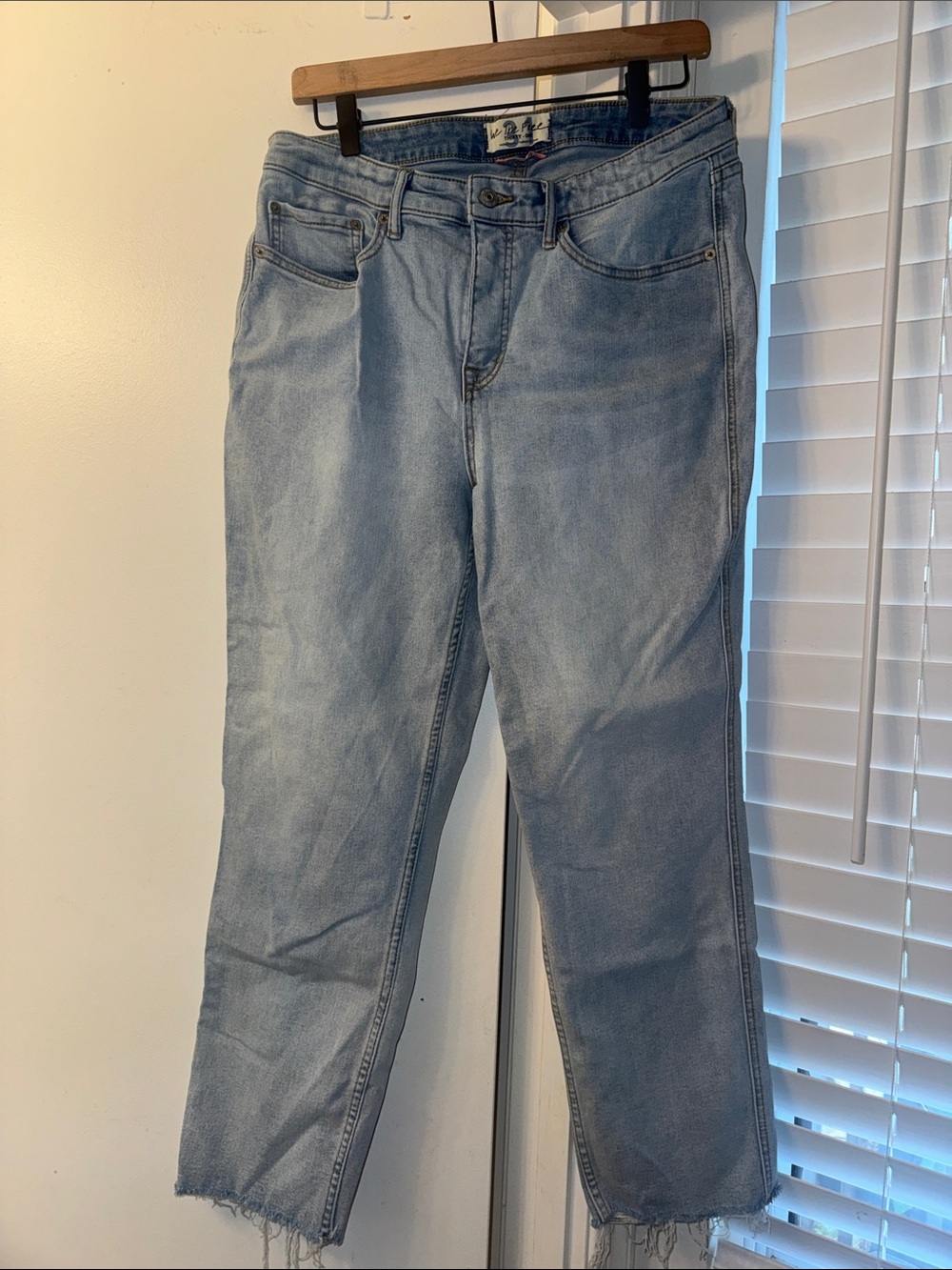 thirty-one Light Blue Straight-Leg women Jeans